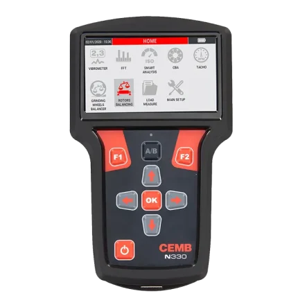 N330 Vibrasyon Ölçüm, Analiz ve Çift Kanallı Dinamik Balans Cihazı
